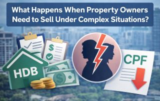 Property owners facing complex sale situations involving HDB, CPF refunds, and ownership disputes